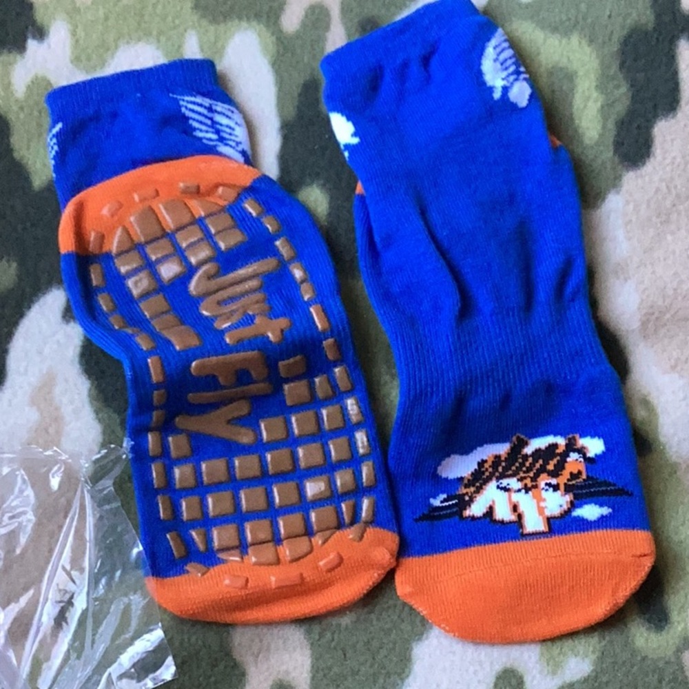 Blue and Orange kids Socks
